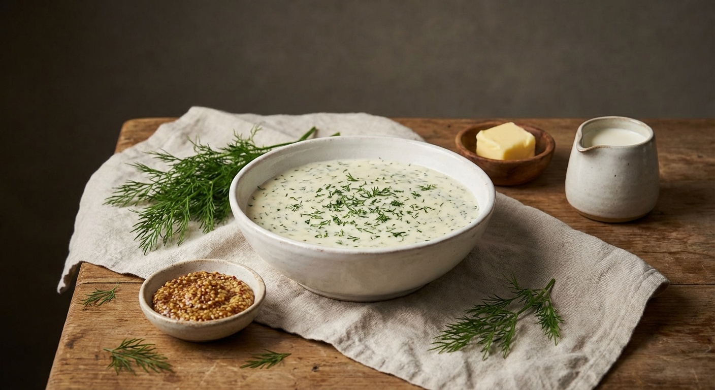 Dillsauce (Austrian Cream Dill Sauce)