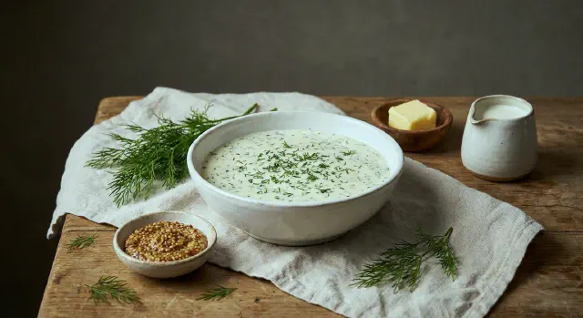 Dillsauce (Austrian Cream Dill Sauce)