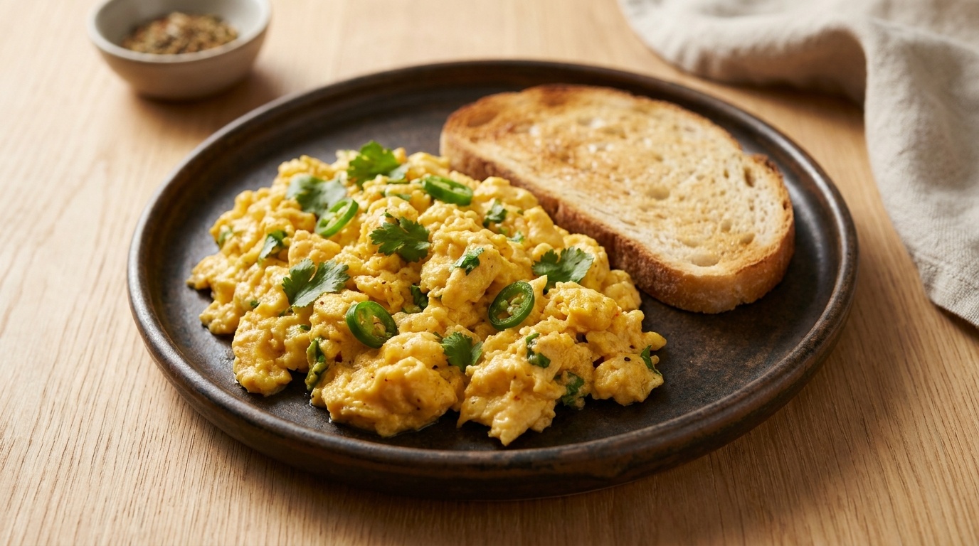 Ekuri – Scrambled Eggs with Chilli