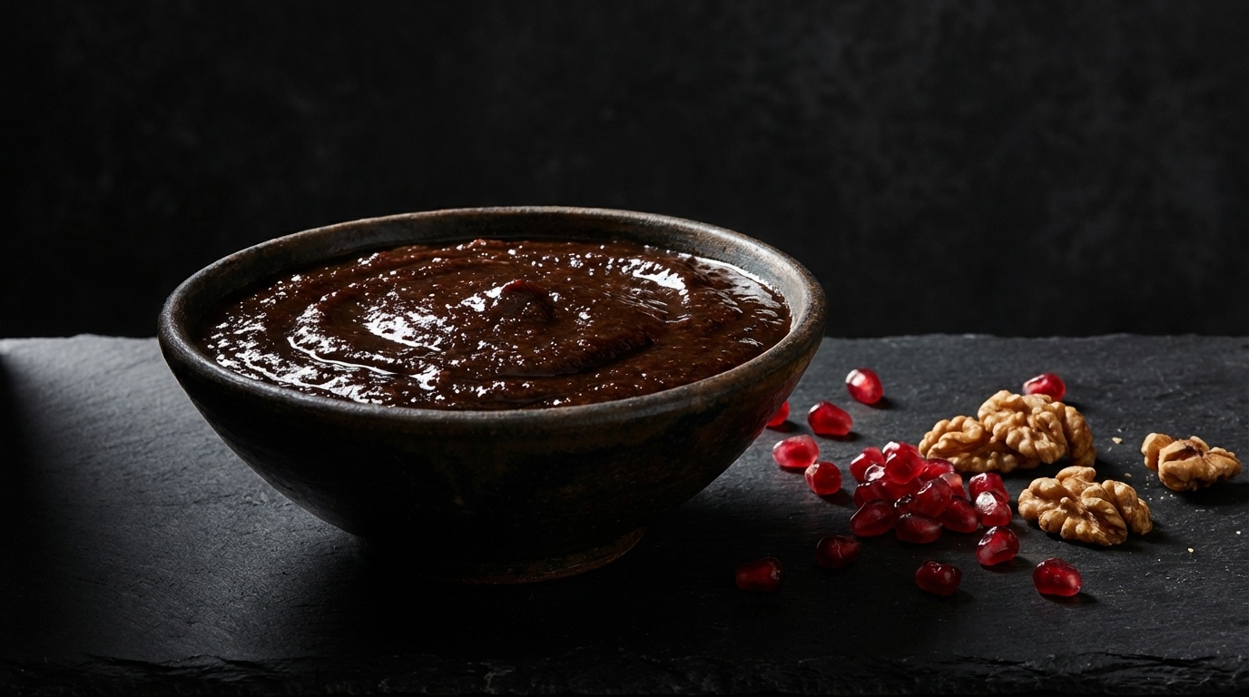 Fesenjan (Persian Walnut-Pomegranate Stew)