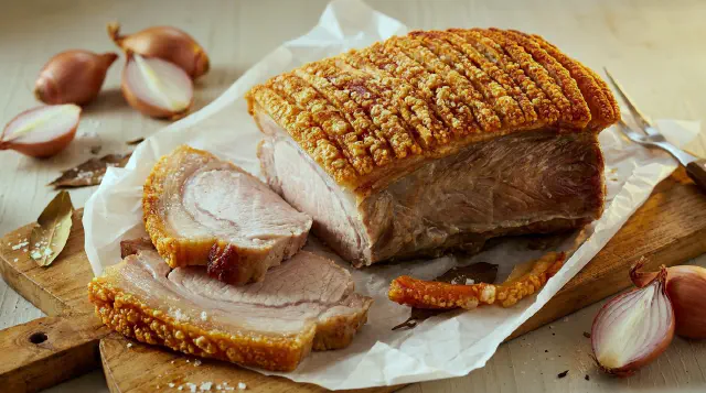 Danish Roast Pork with Crackling