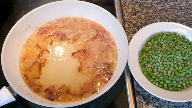 French peas with glace - standard and low carb