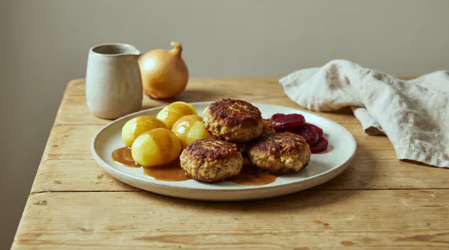 Sous Vide Frikadeller (Danish Meatballs)