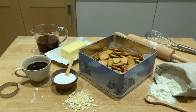 Gingerbread Biscuits (Danish brunkager) - Susanne's recipe