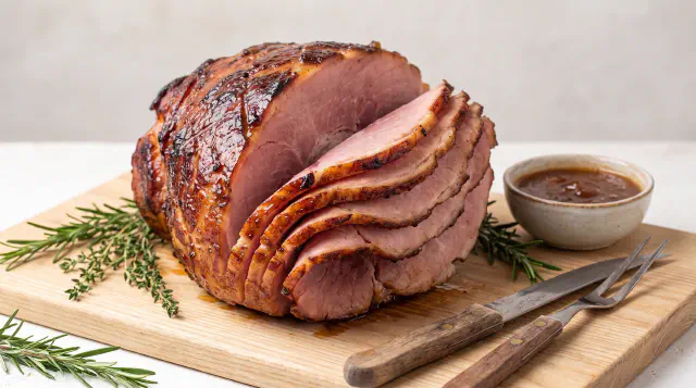 Sous Vide Glazed Ham