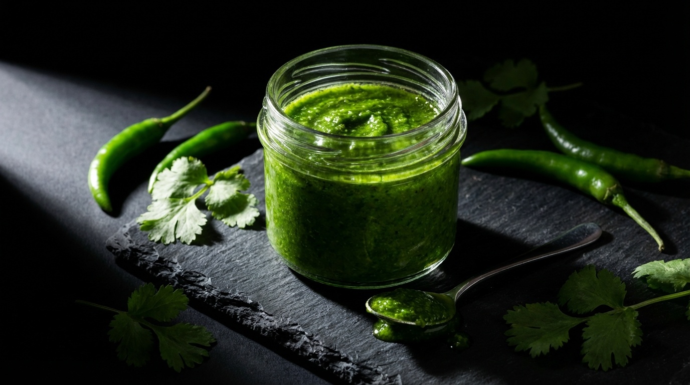 Green Chilli Sauce (Sốt ớt xanh)