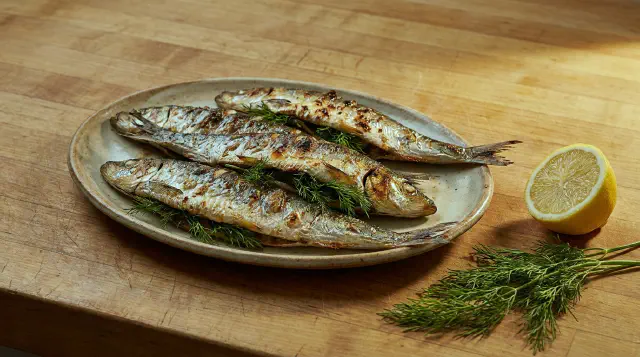 Grilled Herrings