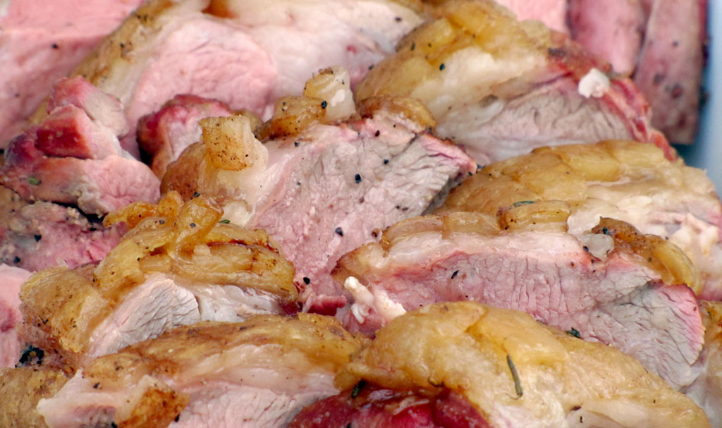 Grilled Saddle of lamb (Double Loin)