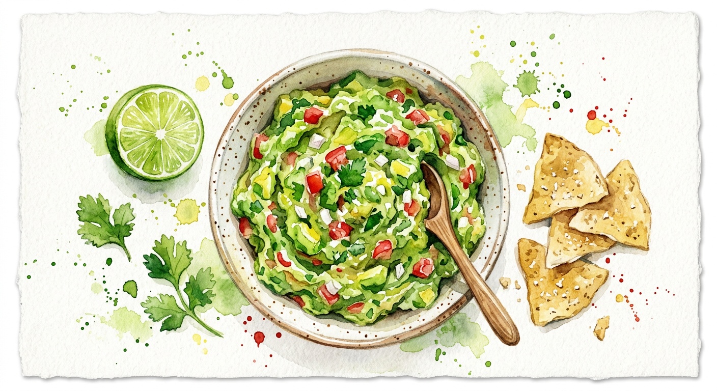 Guacamole, chunky - Avocado dip