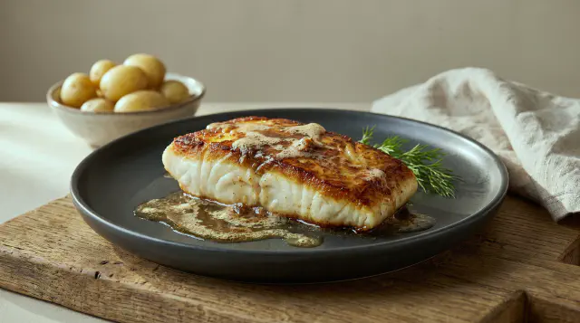 Sous Vide Halibut
