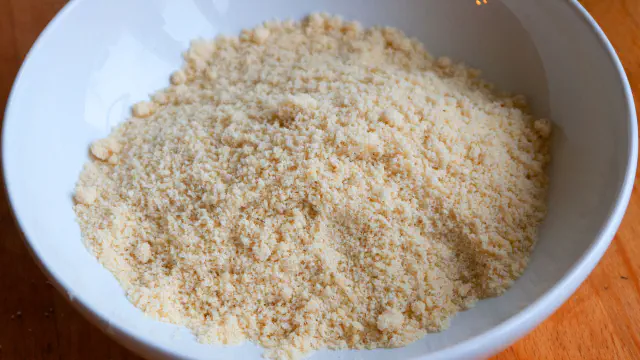 Homemade almond flour