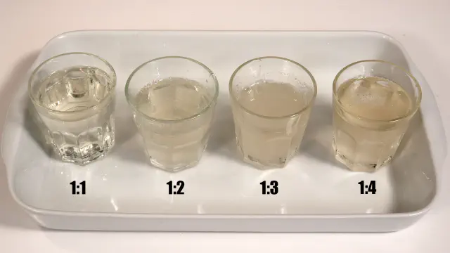Homemade clear white syrup