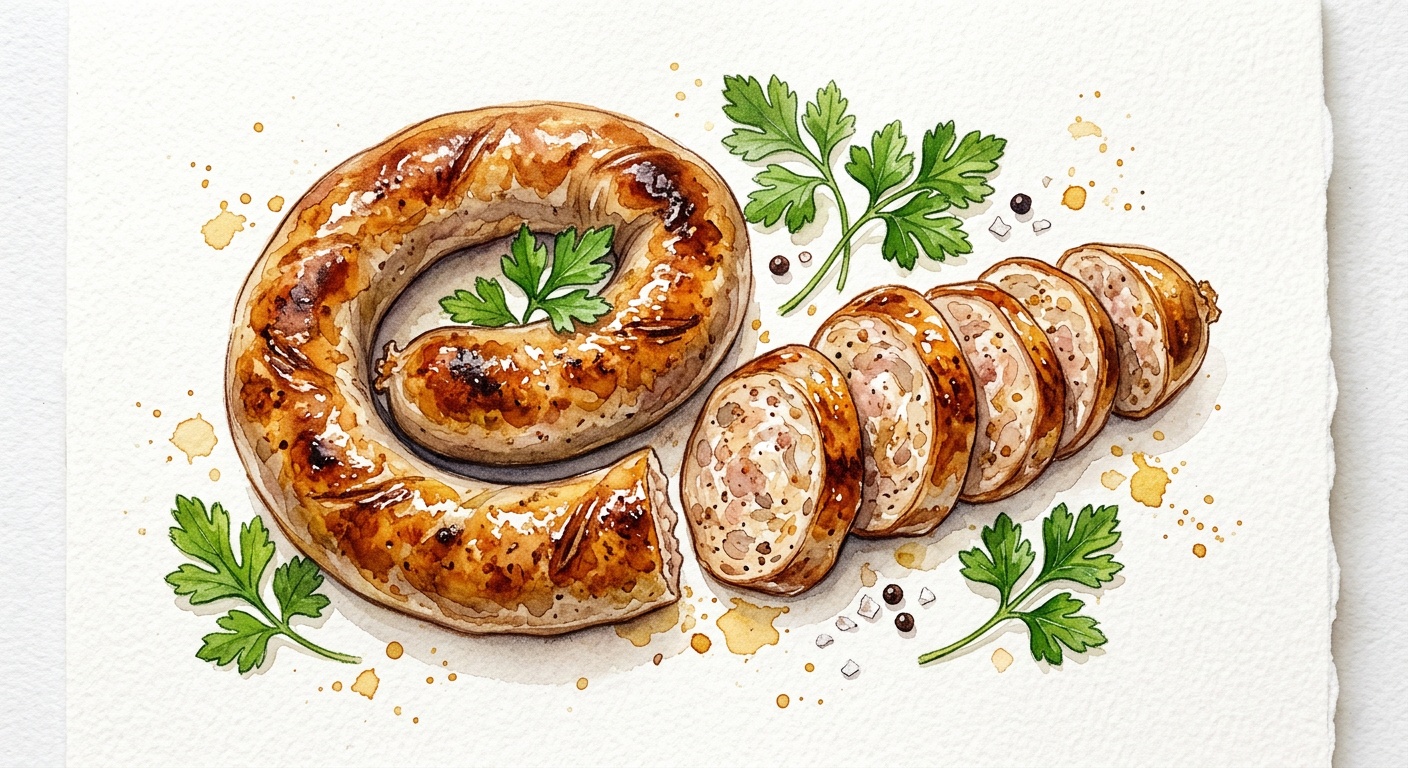 Homemade Medister - Danish Dinner Sausage