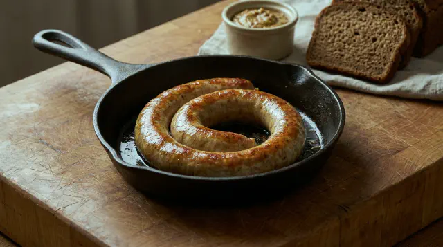 Homemade Medister - Danish Dinner Sausage