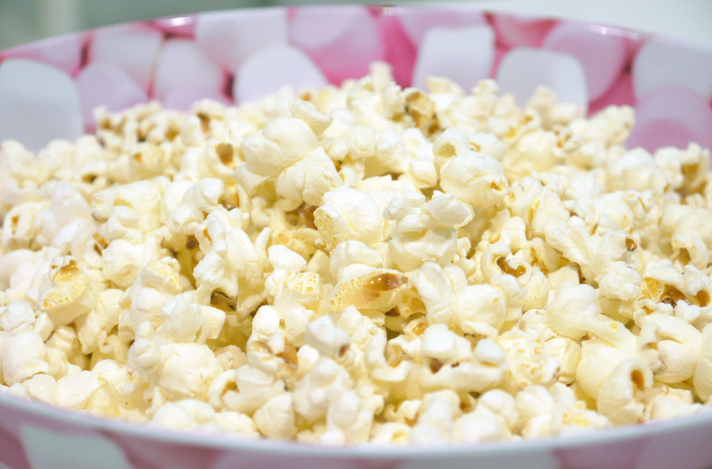 Homemade popcorn