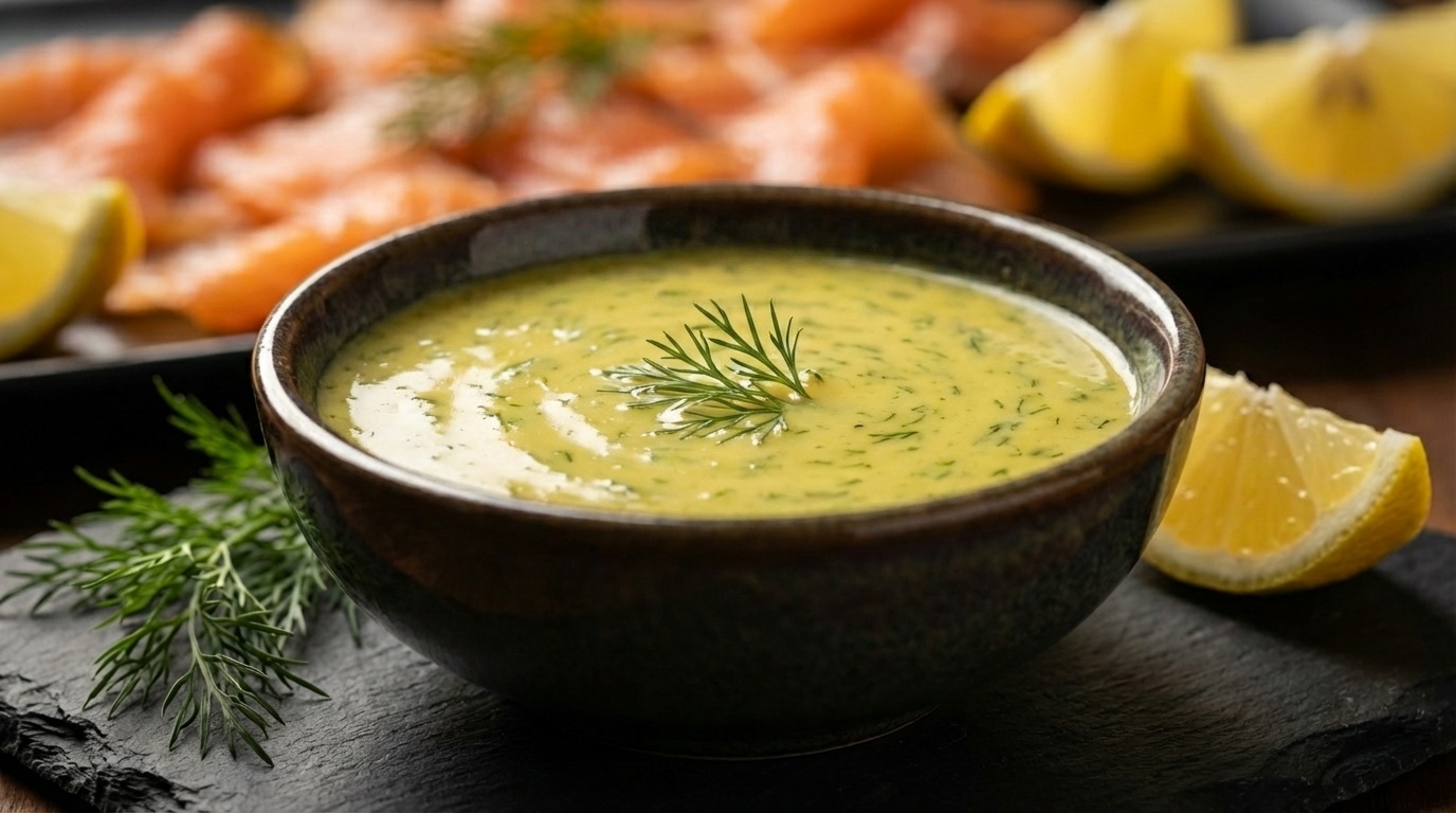 Hovmastarsas (Dill-Mustard Dressing)