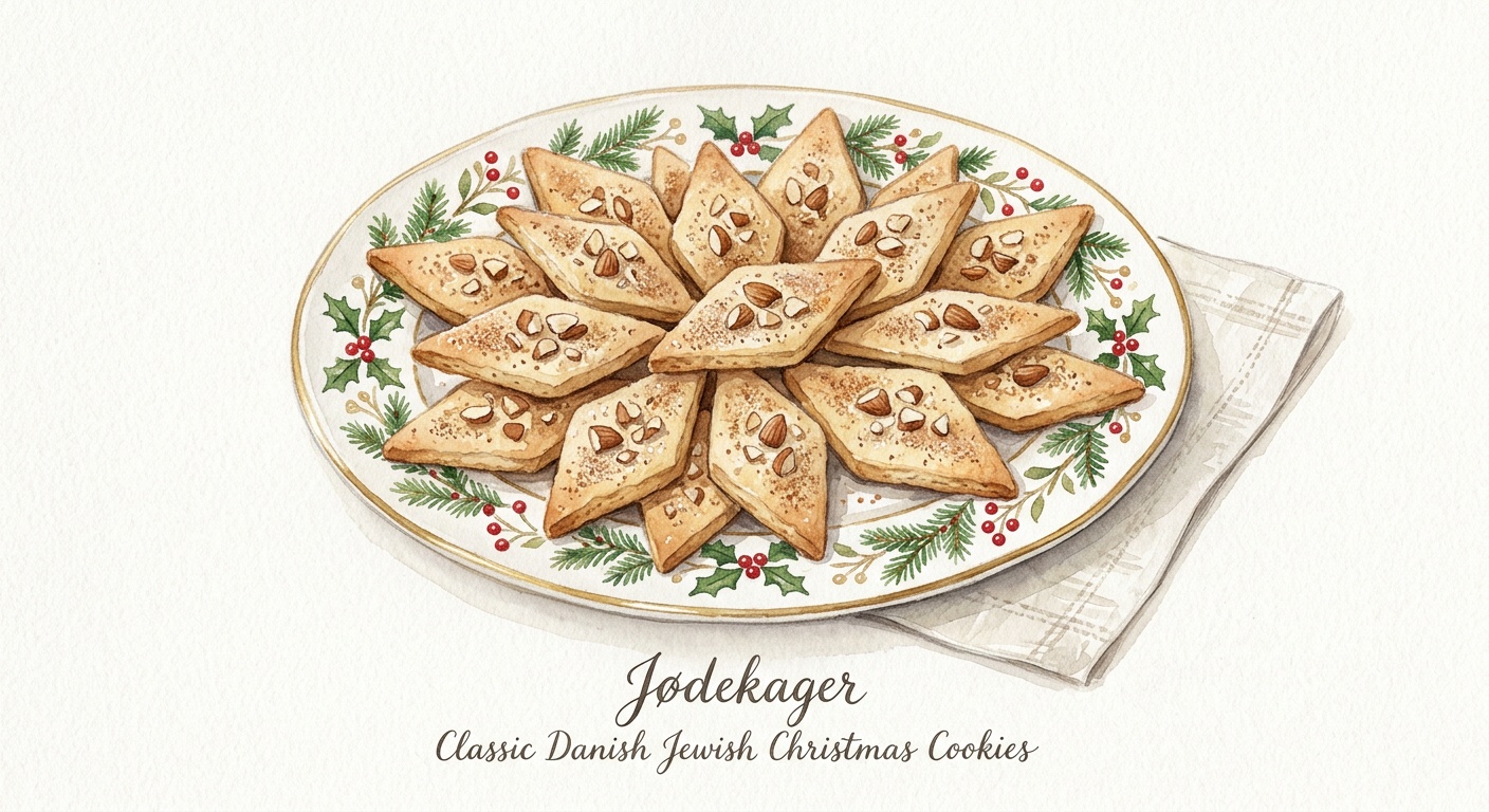 Jødekager (Danish Jewish Cookies)