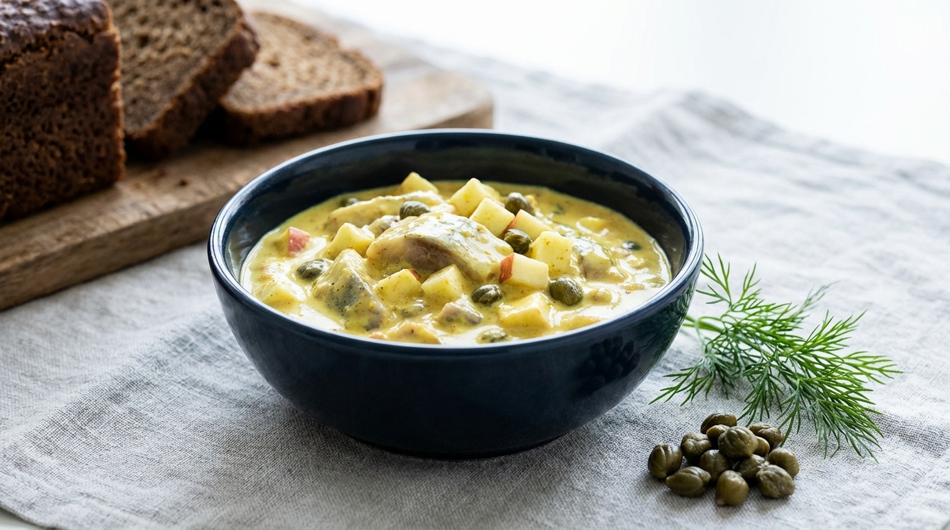 Karrysild (Curry Herring Sauce)