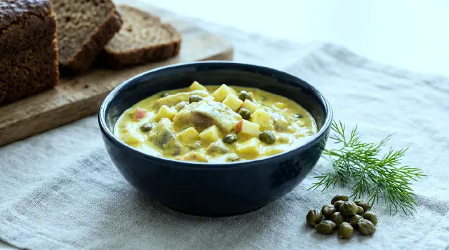 Karrysild (Curry Herring Sauce)