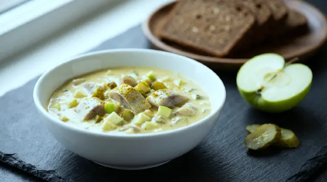 Karrysild (Norwegian Curry Herring Sauce)