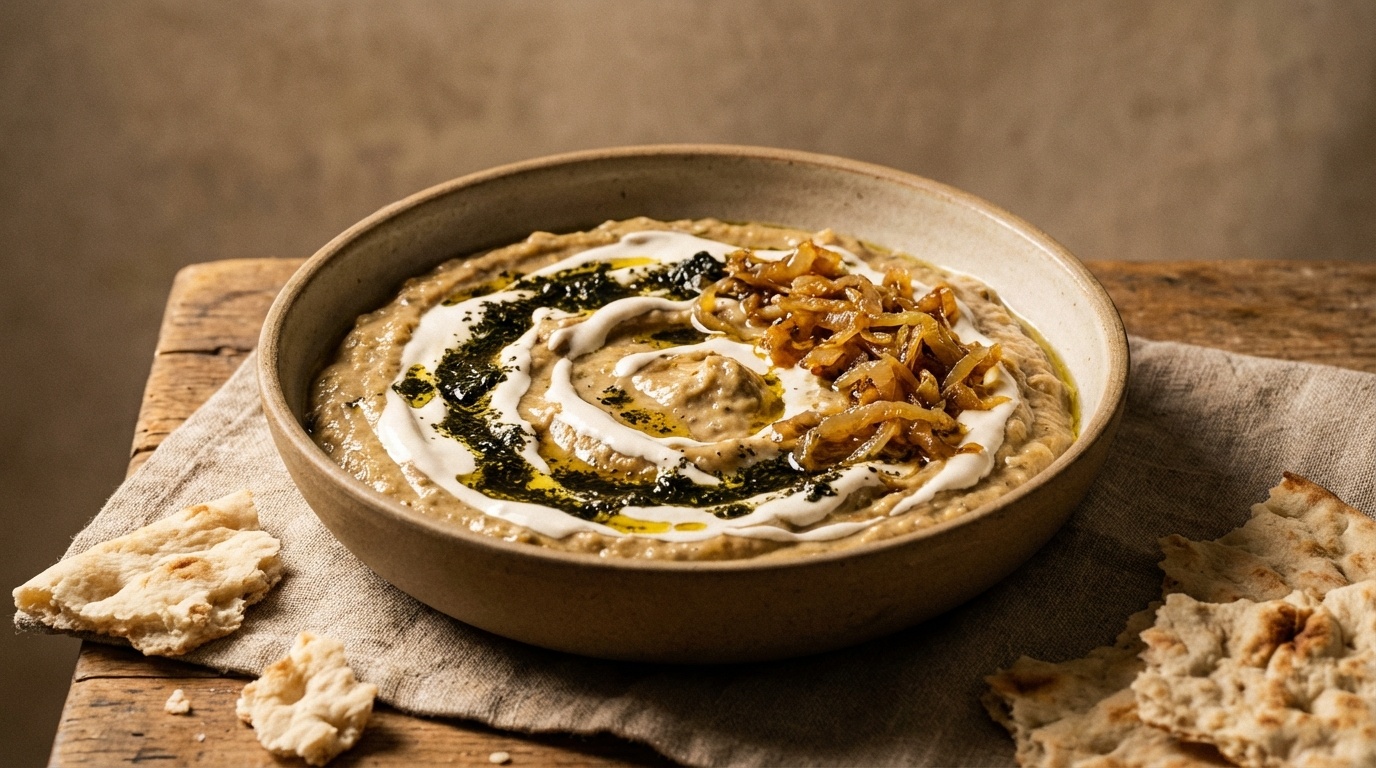 Kashk-e Bademjan (Persian Eggplant and Kashk Dip)