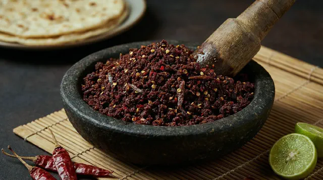 Katta Sambol (Sri Lankan Chili and Maldive Fish Condiment)