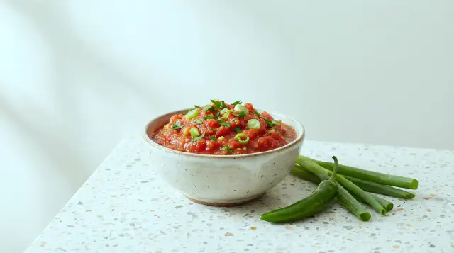 Kerkennaise (Tunisian Raw Tomato Sauce)