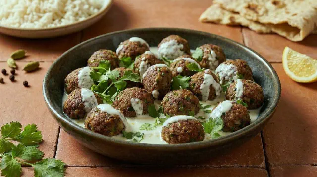 Kofta in Yoghurt