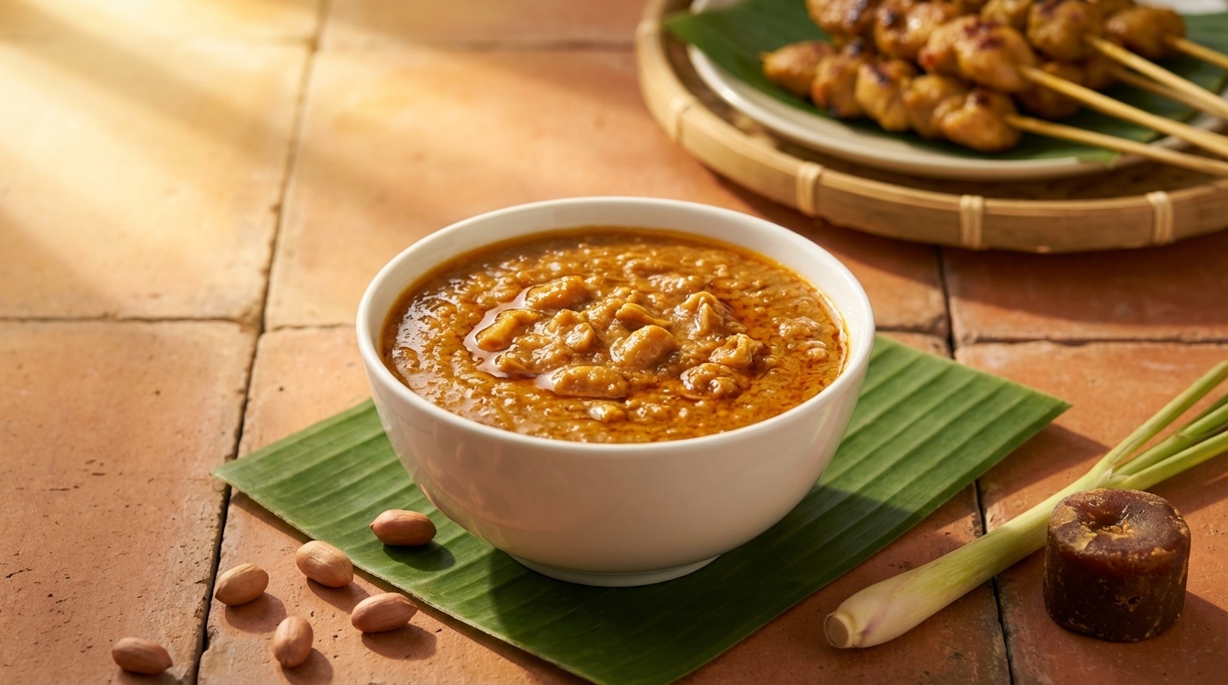 Kuah Kacang (Malaysian Satay Peanut Sauce)
