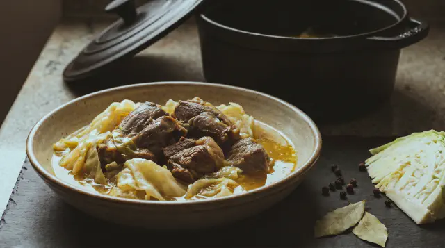 Lamb and Cabbage