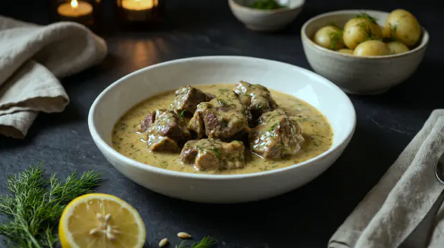 Lamb in Dill