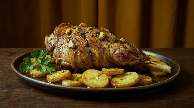 Lamb Leg Provençale