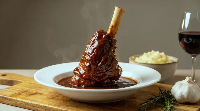 Sous Vide Lamb Shank