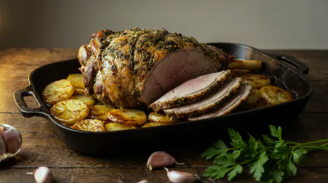 Leg of Lamb Provençale