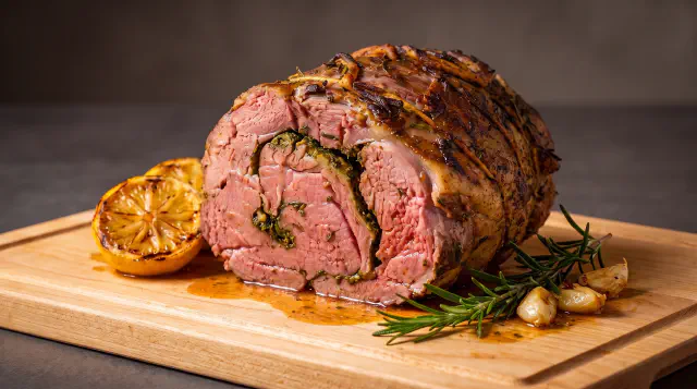 Sous Vide Leg of Lamb