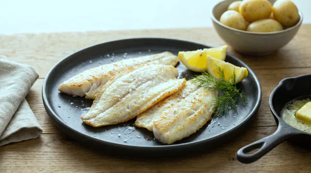 Sous Vide Lemon Sole