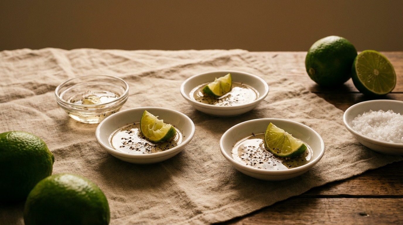 Lime Dipping Sauce (Sốt muối tiêu chanh)