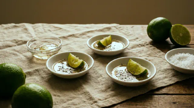 Lime Dipping Sauce (Sốt muối tiêu chanh)