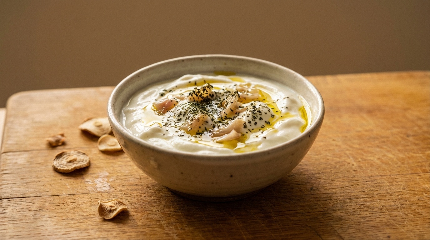 Mast-o-Musir (Persian Wild Shallot Yogurt)
