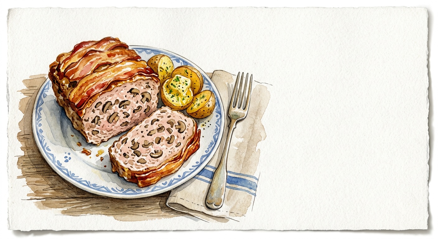 Meatloaf with Mushrooms