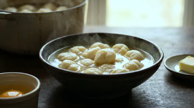 Melboller (Danish Flour Dumplings)