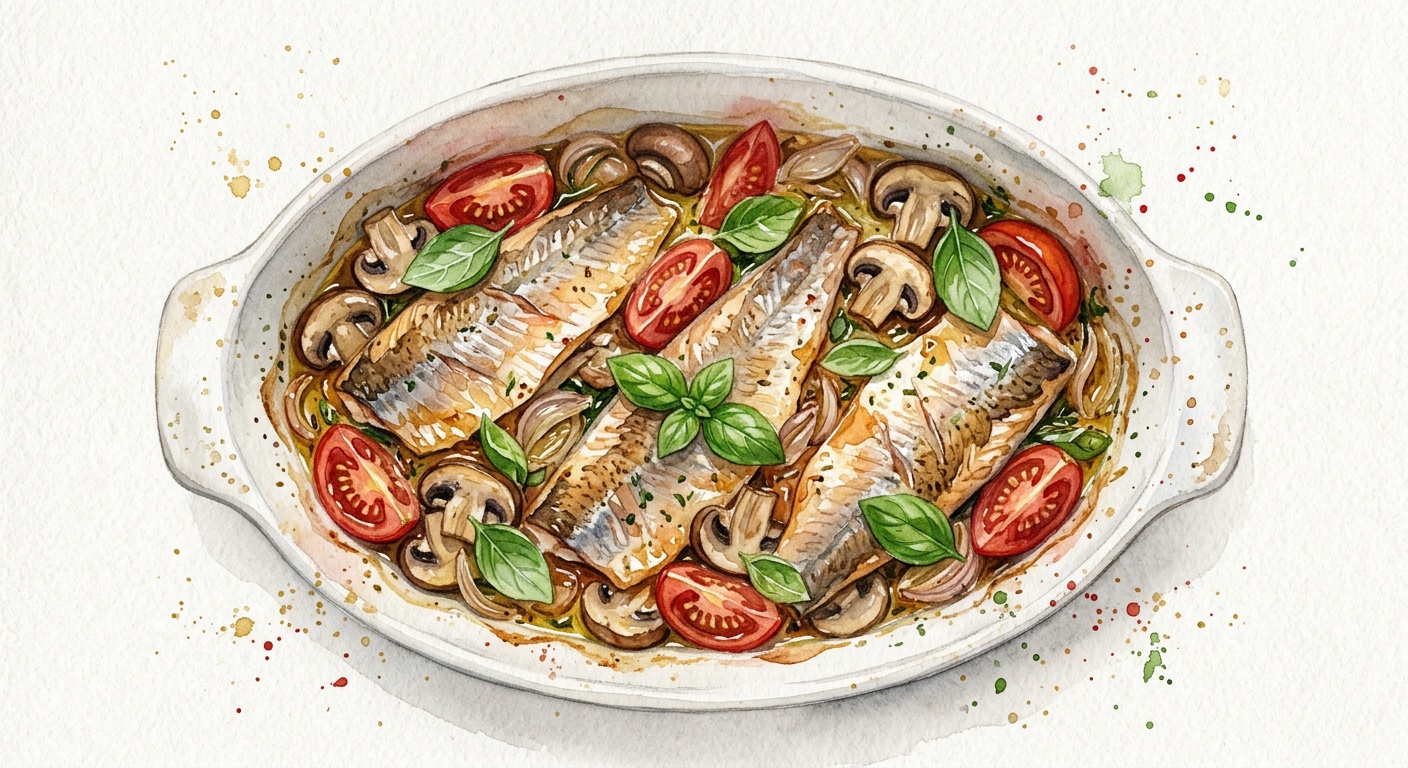 Mediterranean-Style Herring