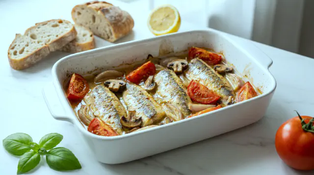 Mediterranean-Style Herring