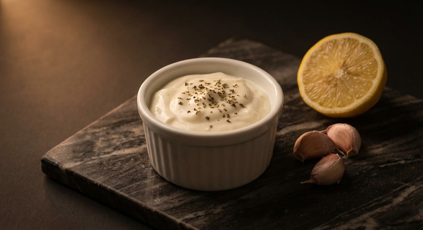 Molho de Alho - Blender Emulsion (Brazilian Garlic Sauce)