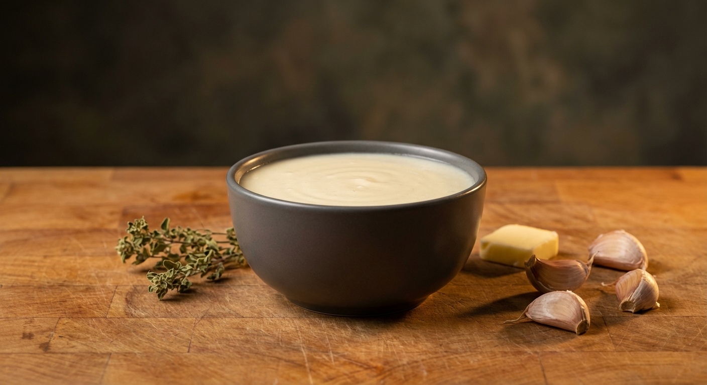 Molho de Alho - Roux Style (Brazilian Garlic Sauce)