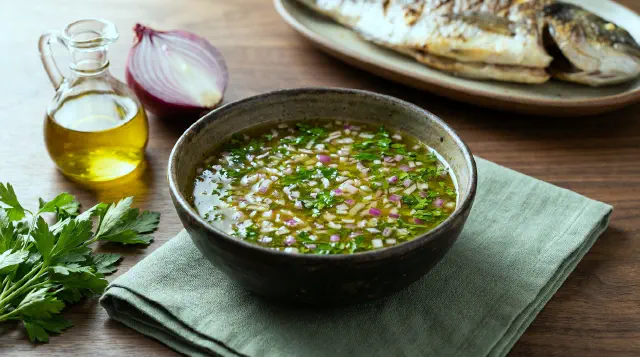 Molho de Vilao - Cold Vinaigrette (Mainland Style)