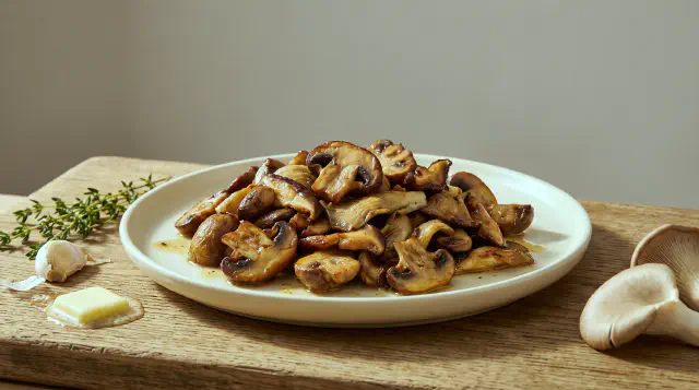 Sous Vide Mushrooms