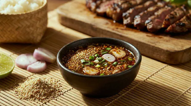 Nam Jim Jaew (Thai Roasted Chili Dipping Sauce)