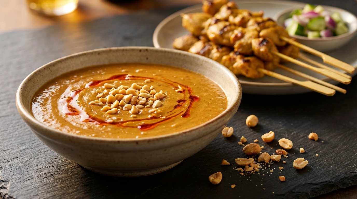 Nam Jim Satay (Thai Peanut Satay Sauce)