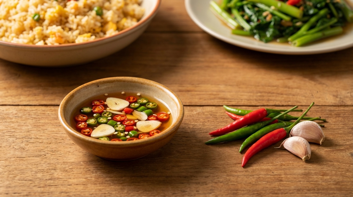 Nam Pla Prik (Thai Fish Sauce with Chillies)